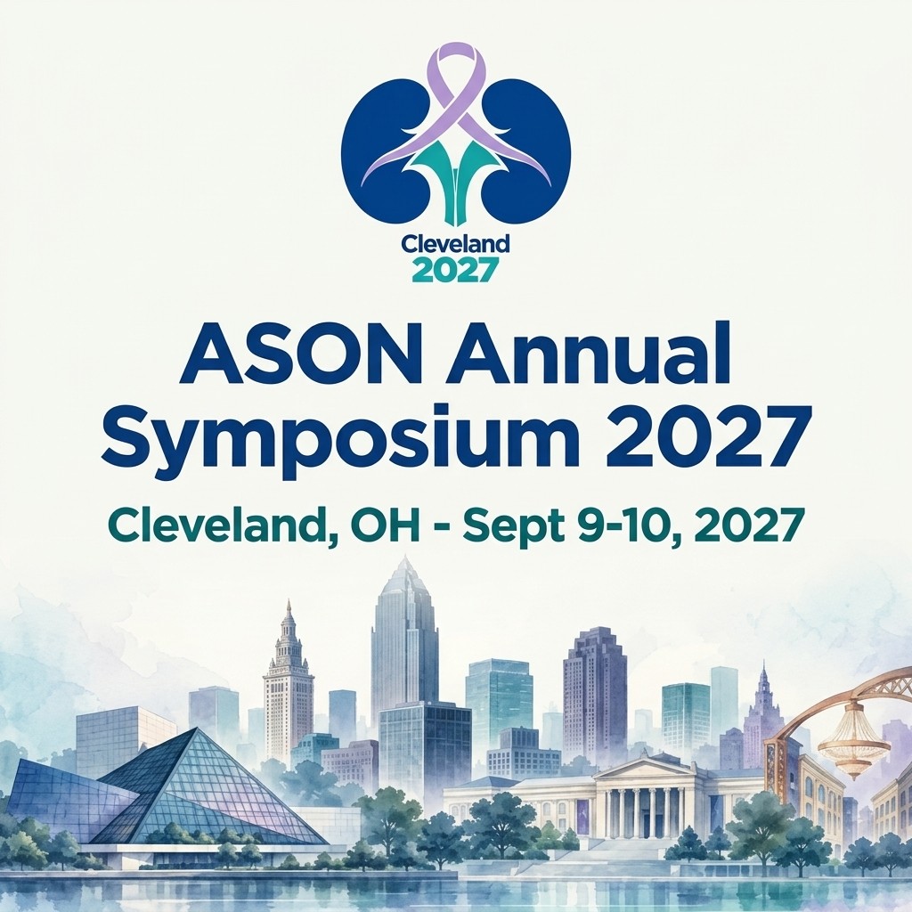 2027 American Society of Onconephrology (ASON) Annual Symposium Banner